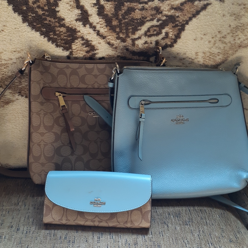 Coach Mae Crossbody  And Matching Wallet